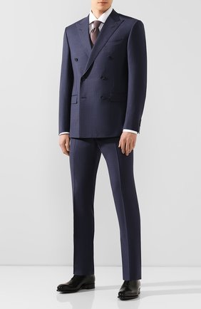 Мужской шерстяной костюм CORNELIANI темно-синего цвета по цене 127000 руб., арт. 857224-0117298/92 Q1 | Фото 1 Мужской шерстяной костюм CORNELIANI темно-синего цвета, арт. 857224-0117298/92 Q1 | Фото 1
