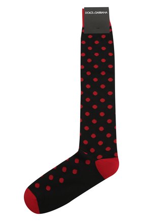 Мужские носки DOLCE & GABBANA черного цвета по цене 7420 руб., арт. GC126A/G1JDS | Фото 1 Мужские носки DOLCE & GABBANA черного цвета, арт. GC126A/G1JDS | Фото 1
