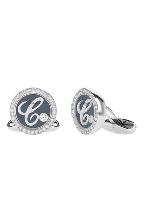 Мужские запонки CHOPARD белого золота цвета по цене 1165250 руб., арт. 757039-1002 | Фото 1 Мужские запонки CHOPARD белого золота цвета, арт. 757039-1002 | Фото 1