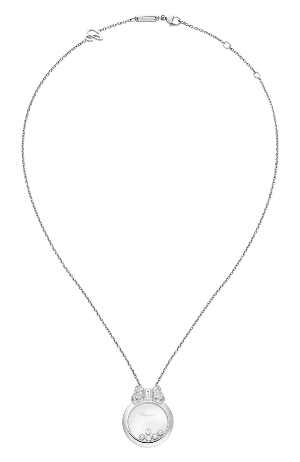 Женские кулон CHOPARD белого золота цвета, арт. 795020-1201 | Фото 1
