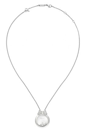 Женские кулон CHOPARD белого золота цвета по цене 663600 руб., арт. 795020-1201 | Фото 1 Женские кулон CHOPARD белого золота цвета, арт. 795020-1201 | Фото 1