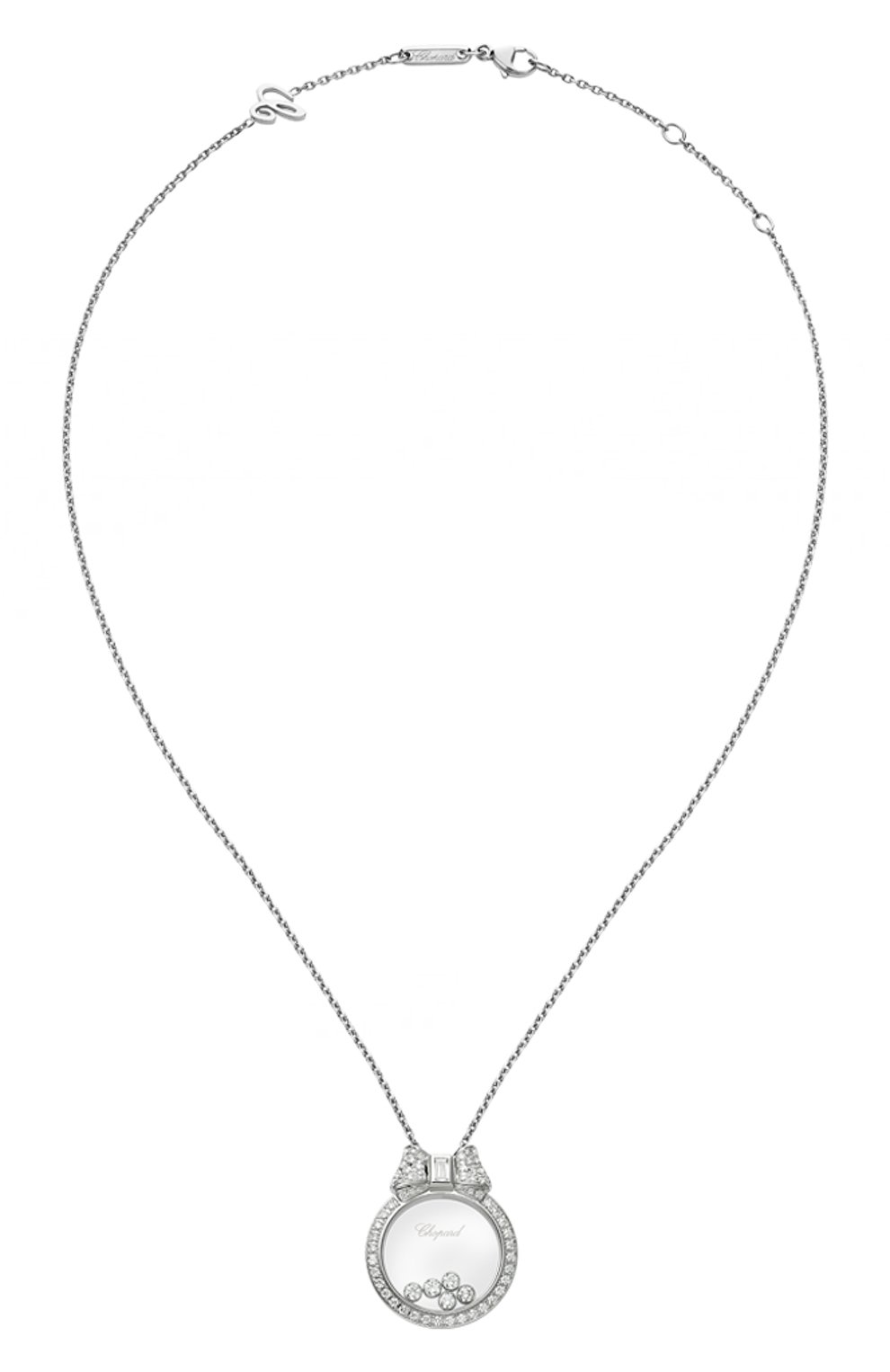 Женские кулон CHOPARD белого золота цвета, арт. 795020-1301 | Фото 1