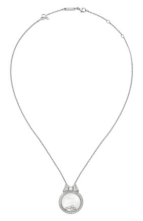 Женские кулон CHOPARD белого золота цвета по цене 880850 руб., арт. 795020-1301 | Фото 1 Женские кулон CHOPARD белого золота цвета, арт. 795020-1301 | Фото 1