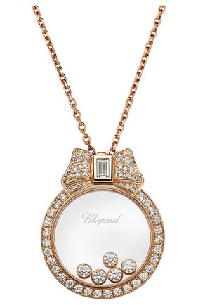 Женские кулон CHOPARD розового золота цвета по цене 849250 руб., арт. 795020-5301 | Фото 2 Женские кулон CHOPARD розового золота цвета, арт. 795020-5301 | Фото 2
