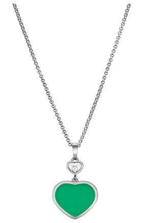 Женские кулон CHOPARD белого золота цвета по цене 217250 руб., арт. 797482-1101 | Фото 2 Женские кулон CHOPARD белого золота цвета, арт. 797482-1101 | Фото 2