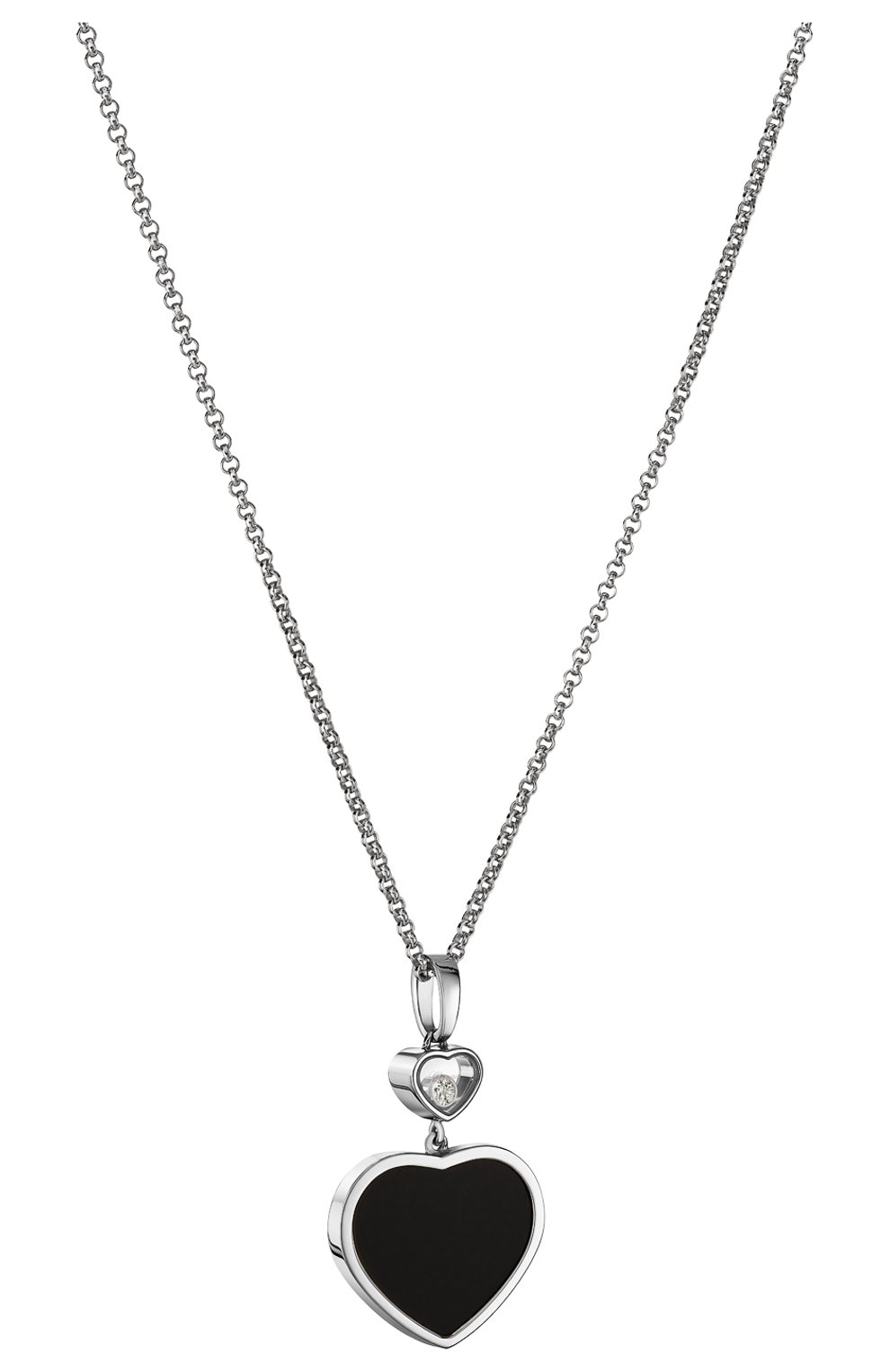 Женские кулон CHOPARD белого золота цвета по цене 217250 руб., арт. 797482-1201 | Фото 2 Женские кулон CHOPARD белого золота цвета, арт. 797482-1201 | Фото 2