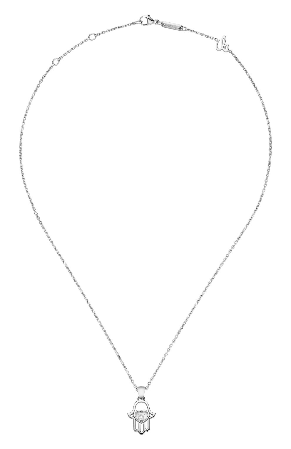 Женские кулон CHOPARD белого золота цвета, арт. 797864-1001 | Фото 1
