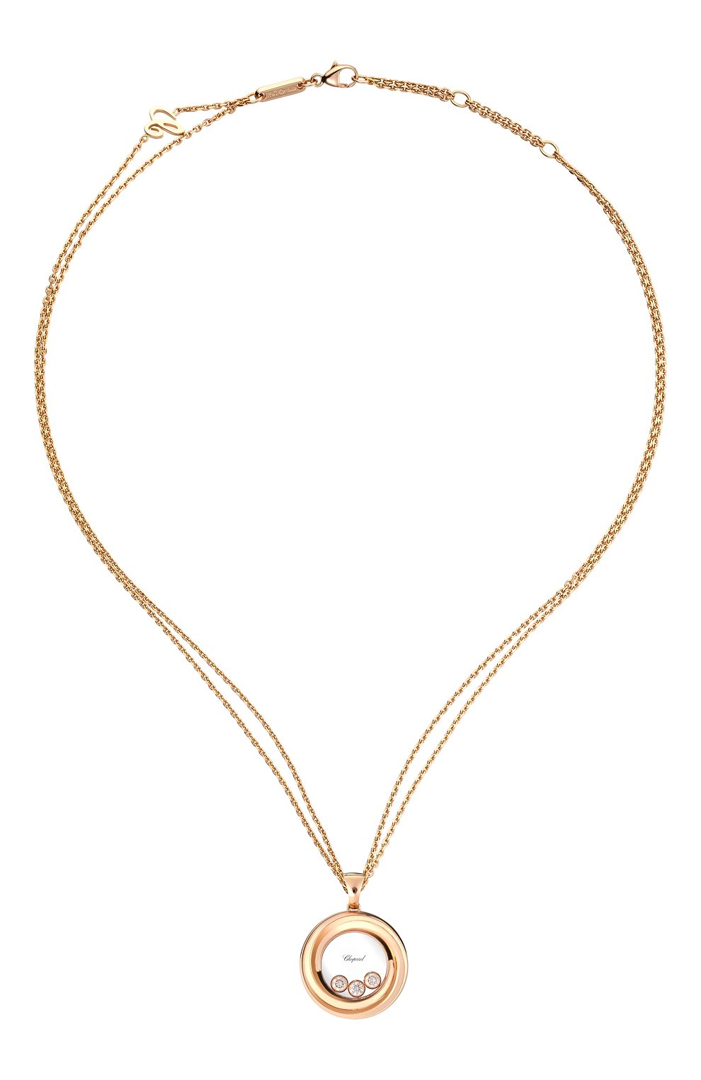 Женские кулон CHOPARD розового золота цвета, арт. 799217-5001 | Фото 1