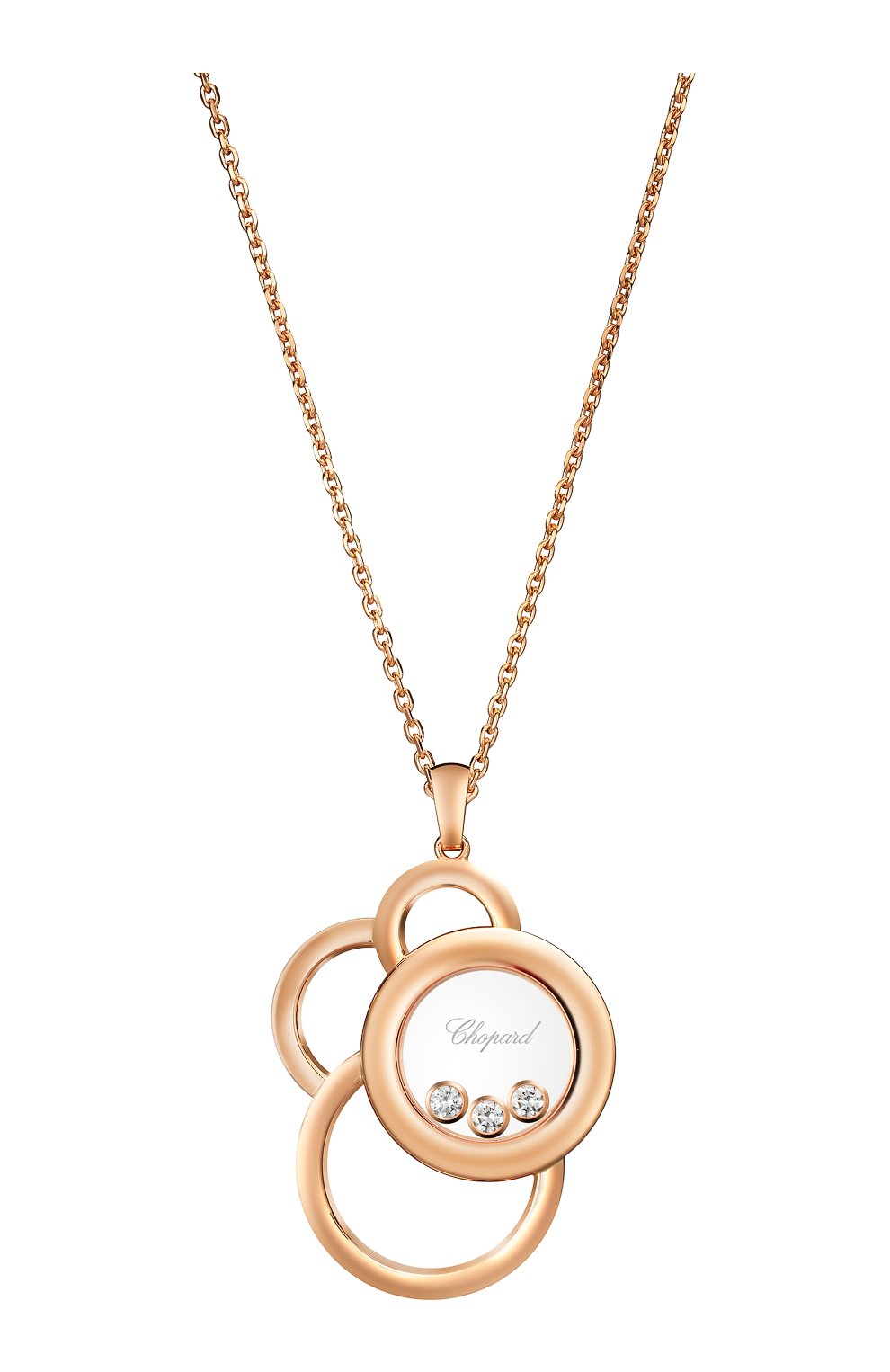 Женские кулон CHOPARD розового золота цвета, арт. 799769-5001 | Фото 1