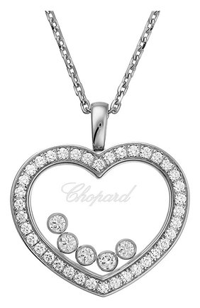 Женские кулон CHOPARD белого золота цвета по цене 948000 руб., арт. 79A039-1201 | Фото 1 Женские кулон CHOPARD белого золота цвета, арт. 79A039-1201 | Фото 1