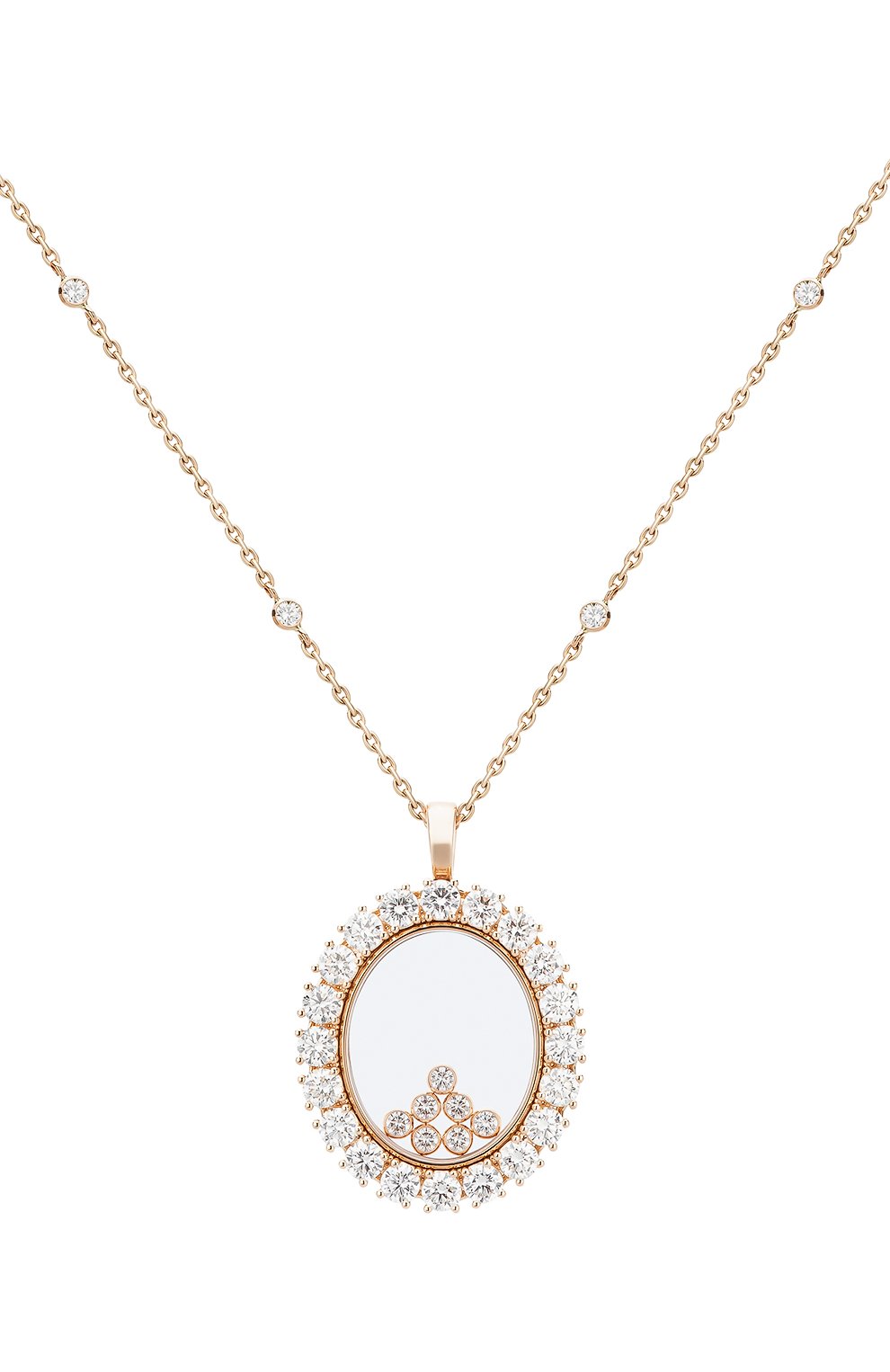 Женские кулон CHOPARD розового золота цвета, арт. 79A051-5001 | Фото 1