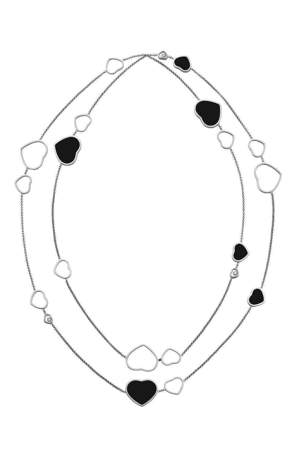 Женские колье CHOPARD белого золота цвета, арт. 817482-1201 | Фото 1