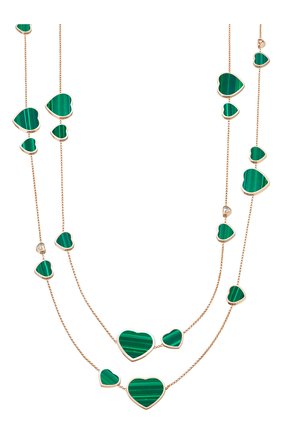 Женские колье CHOPARD розового золота цвета по цене 1576050 руб., арт. 817482-5103 | Фото 1 Женские колье CHOPARD розового золота цвета, арт. 817482-5103 | Фото 1