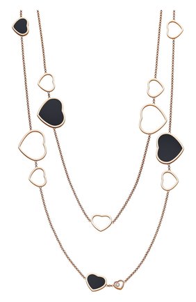 Женские колье CHOPARD розового золота цвета по цене 730750 руб., арт. 817482-5201 | Фото 2 Женские колье CHOPARD розового золота цвета, арт. 817482-5201 | Фото 2