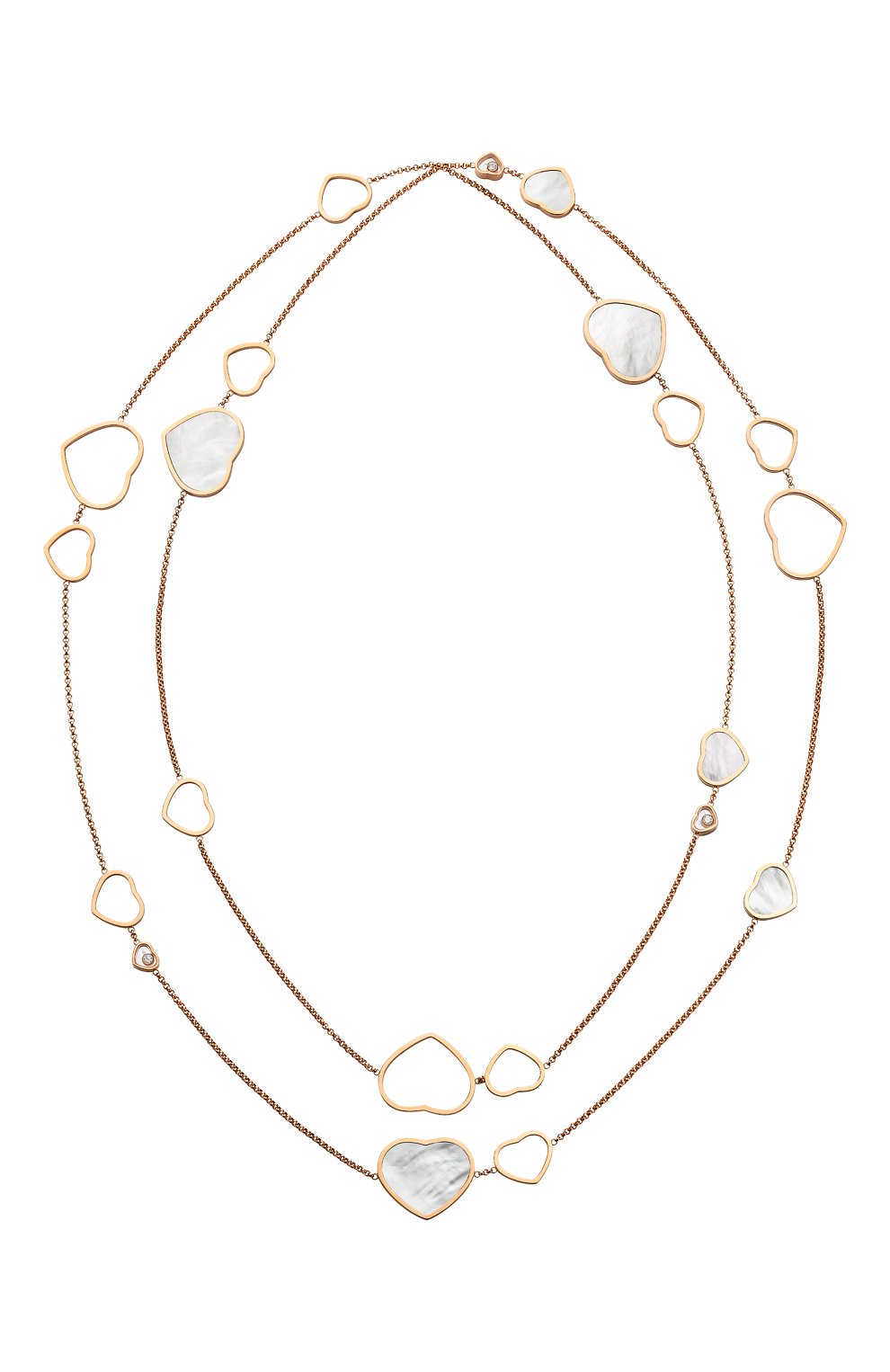 Женские колье CHOPARD розового золота цвета, арт. 817482-5301 | Фото 1