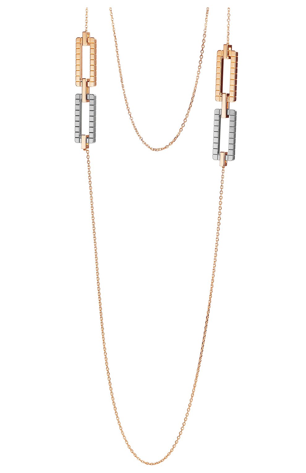Женские колье CHOPARD розового и белого золота цвета, арт. 819895-9002 | Фото 1