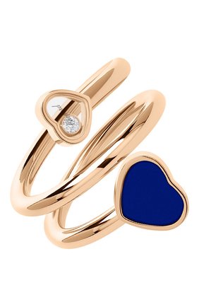 Женские кольцо CHOPARD бесцветного цвета, арт. 82A082-5510 | Фото 1 (Драгоценные камни: Другие; Материал сплава: Розовое золото)
