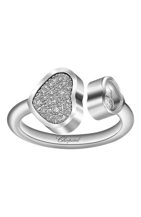 Женские кольцо CHOPARD белого золота цвета по цене 276500 руб., арт. 829482-1910 | Фото 2 Женские кольцо CHOPARD белого золота цвета, арт. 829482-1910 | Фото 2
