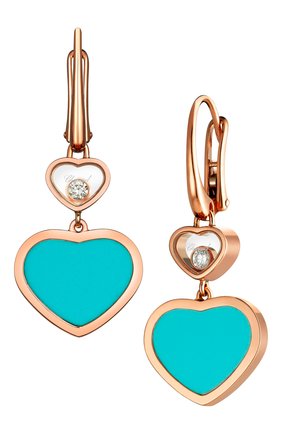 Женские серьги CHOPARD бесцветного цвета по цене 426600 руб., арт. 837482-5410 | Фото 1 Женские серьги CHOPARD бесцветного цвета, арт. 837482-5410 | Фото 1 (Драгоценные камни: Бриллианты; Материал сплава: Розовое золото)