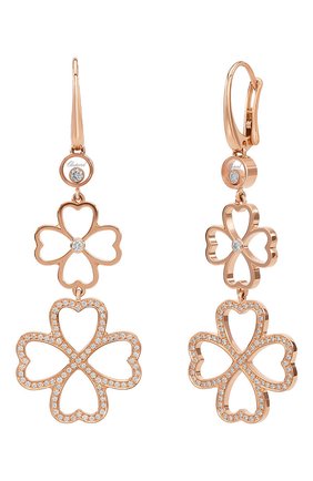 Женские серьги CHOPARD бесцветного цвета по цене 687300 руб., арт. 839422-5001 | Фото 1 Женские серьги CHOPARD бесцветного цвета, арт. 839422-5001 | Фото 1