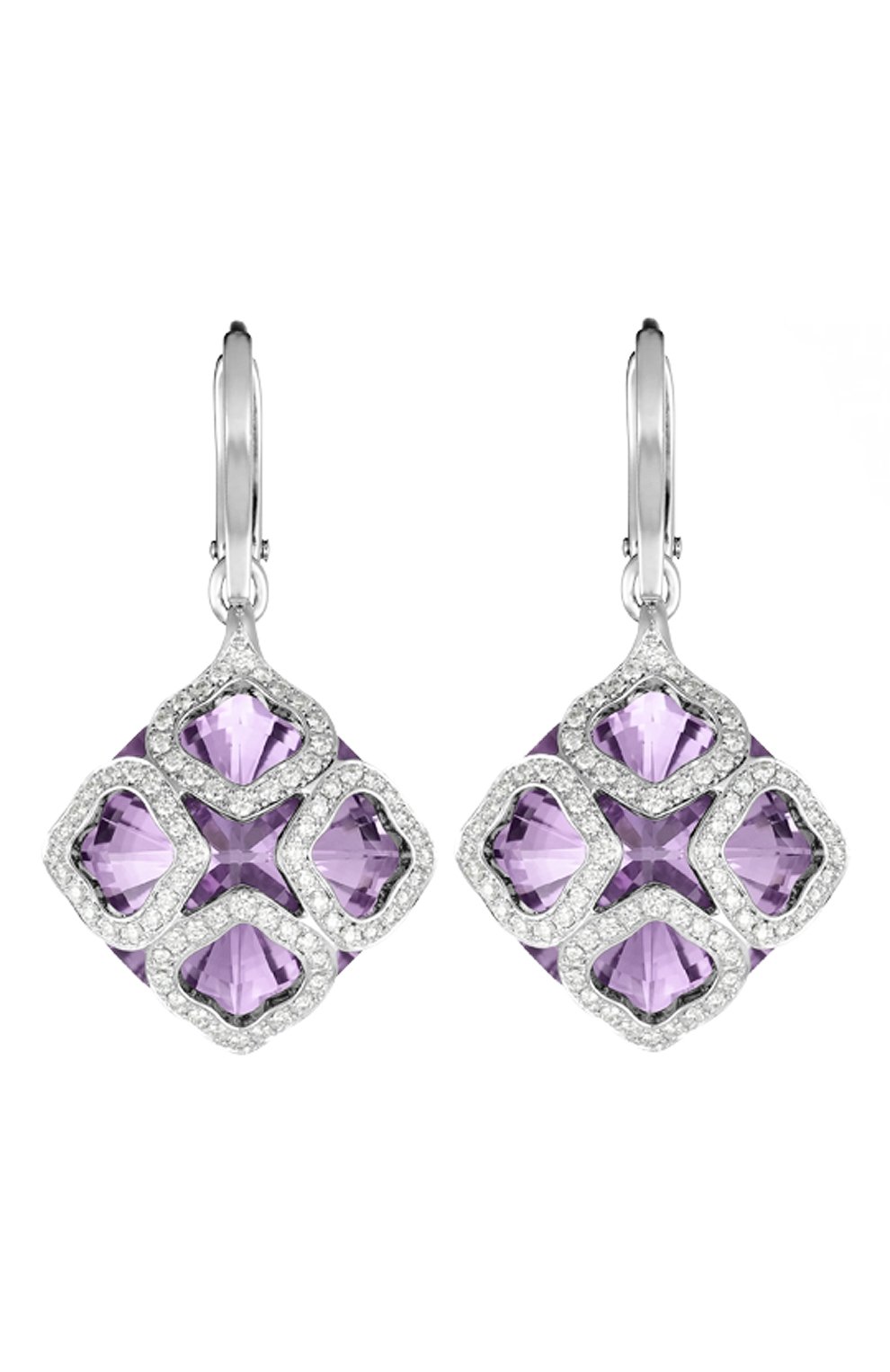 Женские серьги CHOPARD белого золота цвета, арт. 839563-1001 | Фото 1