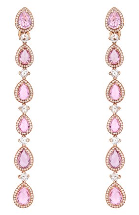 Женские серьги CHOPARD бесцветного цвета по цене 4819000 руб., арт. 840416-5002 | Фото 1 Женские серьги CHOPARD бесцветного цвета, арт. 840416-5002 | Фото 1 (Драгоценные камни: Сапфиры; Материал сплава: Розовое золото)
