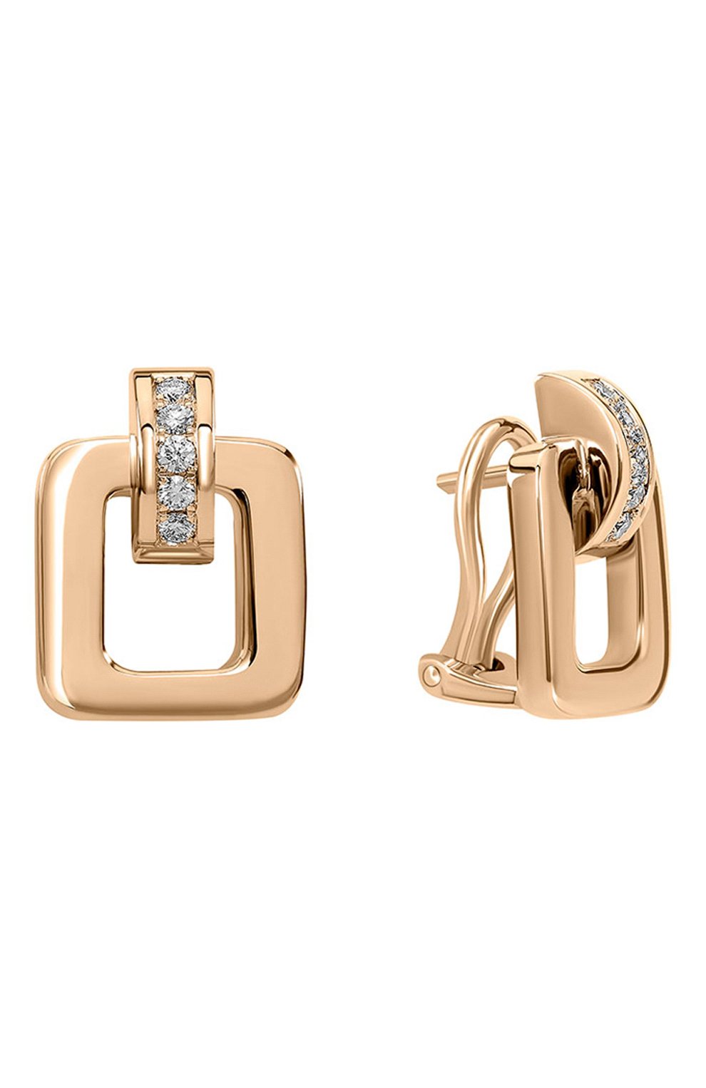 Женские серьги CHOPARD желтого золота цвета, арт. 844058-0001 | Фото 1