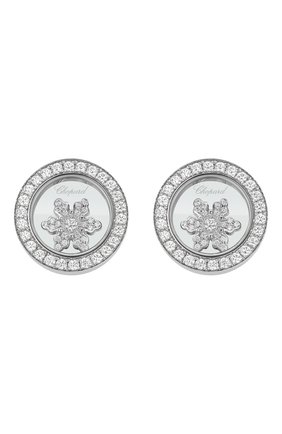 Женские серьги CHOPARD белого золота цвета по цене 1133650 руб., арт. 845756-1002 | Фото 1 Женские серьги CHOPARD белого золота цвета, арт. 845756-1002 | Фото 1