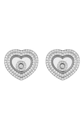 Женские серьги CHOPARD белого золота цвета по цене 1564200 руб., арт. 847209-1001 | Фото 1 Женские серьги CHOPARD белого золота цвета, арт. 847209-1001 | Фото 1