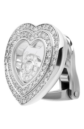 Женские серьги CHOPARD белого золота цвета по цене 1564200 руб., арт. 847209-1001 | Фото 2 Женские серьги CHOPARD белого золота цвета, арт. 847209-1001 | Фото 2