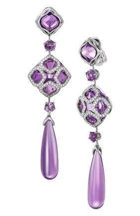 Женские серьги CHOPARD бесцветного цвета по цене 1975000 руб., арт. 849570-1001 | Фото 2 Женские серьги CHOPARD бесцветного цвета, арт. 849570-1001 | Фото 2 (Материал сплава: Белое золото; Драгоценные камни: Бриллианты)