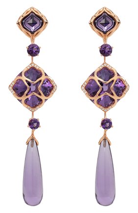 Женские серьги CHOPARD розового золота цвета по цене 1366700 руб., арт. 849570-5001 | Фото 1 Женские серьги CHOPARD розового золота цвета, арт. 849570-5001 | Фото 1