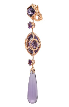 Женские серьги CHOPARD розового золота цвета по цене 1366700 руб., арт. 849570-5001 | Фото 2 Женские серьги CHOPARD розового золота цвета, арт. 849570-5001 | Фото 2