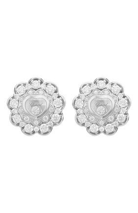 Женские серьги CHOPARD белого золота цвета по цене 1540500 руб., арт. 849722-1001 | Фото 1 Женские серьги CHOPARD белого золота цвета, арт. 849722-1001 | Фото 1