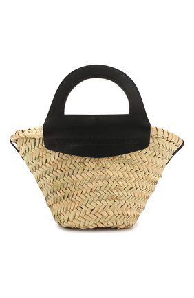 Женская сумка сabas mini HEREU черного цвета по цене 20800 руб., арт. CABAS MINI/WBR20CANI001 | Фото 1 Женская сумка сabas mini HEREU черного цвета, арт. CABAS MINI/WBR20CANI001 | Фото 1