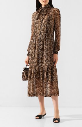Женские мюли из кожи питона DOLCE & GABBANA черного цвета по цене 63550 руб., арт. CR1076/A2043 | Фото 2 Женские мюли из кожи питона DOLCE & GABBANA черного цвета, арт. CR1076/A2043 | Фото 2