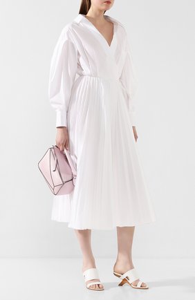 Женские кожаные мюли ALEXANDER MCQUEEN белого цвета по цене 79950 руб., арт. 621840/WHXZ7 | Фото 2 Женские кожаные мюли ALEXANDER MCQUEEN белого цвета, арт. 621840/WHXZ7 | Фото 2