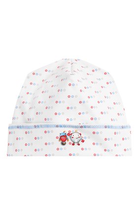 Детского хлопковая шапка MAGNOLIA BABY голубого цвета по цене 1040 руб., арт. 896-50-LB | Фото 1 Детского хлопковая шапка MAGNOLIA BABY голубого цвета, арт. 896-50-LB | Фото 1