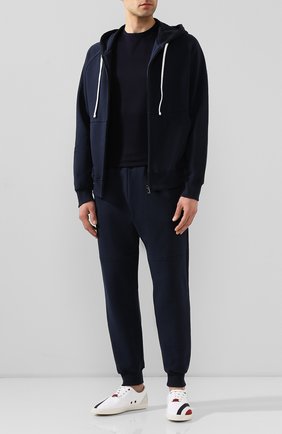 Мужские текстильные кеды 2 moncler 1952 regis MONCLER GENIUS белого цвета по цене 33100 руб., арт. F1-092-4M701-00-02SCU | Фото 2 Мужские текстильные кеды 2 moncler 1952 regis MONCLER GENIUS белого цвета, арт. F1-092-4M701-00-02SCU | Фото 2