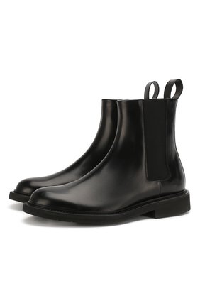 Мужские кожаные челси BOTTEGA VENETA черного цвета по цене 78950 руб., арт. 608735/VCLQ0 | Фото 1 Мужские кожаные челси BOTTEGA VENETA черного цвета, арт. 608735/VCLQ0 | Фото 1 (Подошва: Плоская; Материал внутренний: Натуральная кожа; Материал внешний: Кожа; Мужское Кросс-КТ: Челси-обувь, Сапоги-обувь)