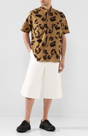 Мужские кожаные кеды JIL SANDER черного цвета по цене 38900 руб., арт. JI32535A-11561 | Фото 2 Мужские кожаные кеды JIL SANDER черного цвета, арт. JI32535A-11561 | Фото 2