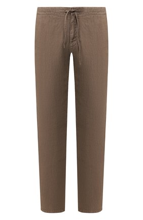 Мужской льняные брюки Z ZEGNA коричневого цвета по цене 21950 руб., арт. VU160/ZZ393 | Фото 1 Мужской льняные брюки Z ZEGNA коричневого цвета, арт. VU160/ZZ393 | Фото 1