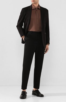 Мужская рубашка TOM FORD коричневого цвета по цене 59950 руб., арт. BU248/TFJ941 | Фото 2 Мужская рубашка TOM FORD коричневого цвета, арт. BU248/TFJ941 | Фото 2