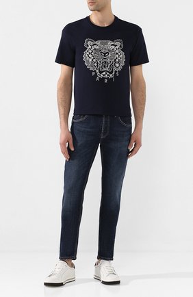 Мужские джинсы PREMIUM MOOD DENIM SUPERIOR темно-синего цвета по цене 16850 руб., арт. S20 0310340011/PAUL | Фото 2 Мужские джинсы PREMIUM MOOD DENIM SUPERIOR темно-синего цвета, арт. S20 0310340011/PAUL | Фото 2