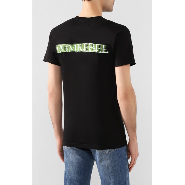 Хлопковая футболка Dom Rebel 11031243