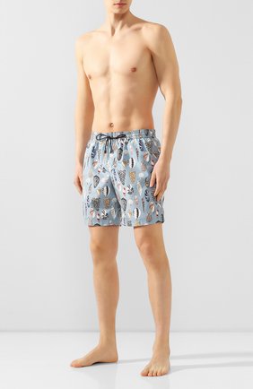 Детского плавки-шорты DOLCE & GABBANA голубого цвета по цене 33050 руб., арт. M4A13T/HSM2P | Фото 2 Детского плавки-шорты DOLCE & GABBANA голубого цвета, арт. M4A13T/HSM2P | Фото 2