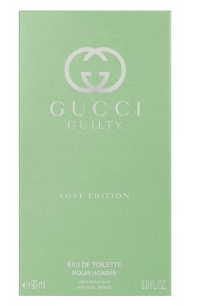 Мужской туалетная вода gucci guilty pour homme love edition GUCCI бесцветного цвета по цене 8160 руб., арт. 3614225299636 | Фото 3 Мужской туалетная вода gucci guilty pour homme love edition GUCCI бесцветного цвета, арт. 3614225299636 | Фото 3