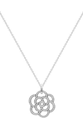 Женские кулон CHANEL белого золота цвета по цене 511900 руб., арт. J10189 | Фото 1 Женские кулон CHANEL белого золота цвета, арт. J10189 | Фото 1