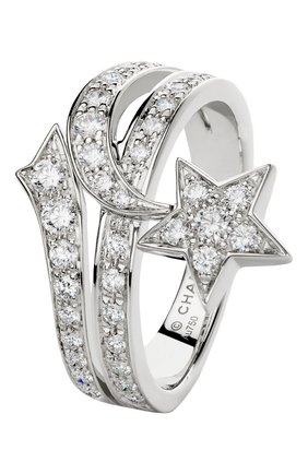 Женские кольцо CHANEL бесцветного цвета по цене 567000 руб., арт. J10812 | Фото 1 Женские кольцо CHANEL бесцветного цвета, арт. J10812 | Фото 1 (Материал сплава: Белое золото; Драгоценные камни: Бриллианты)