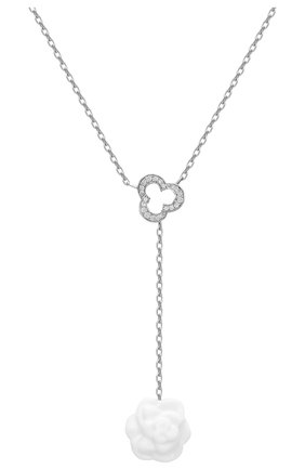 Женские колье CHANEL белого золота цвета по цене 253900 руб., арт. J2934 | Фото 1 Женские колье CHANEL белого золота цвета, арт. J2934 | Фото 1